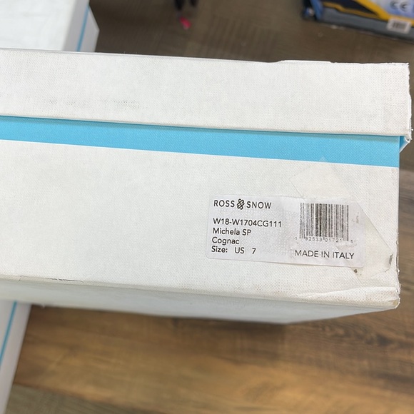 Michela waterproof leather cognac tall boot - Picture 7 of 11